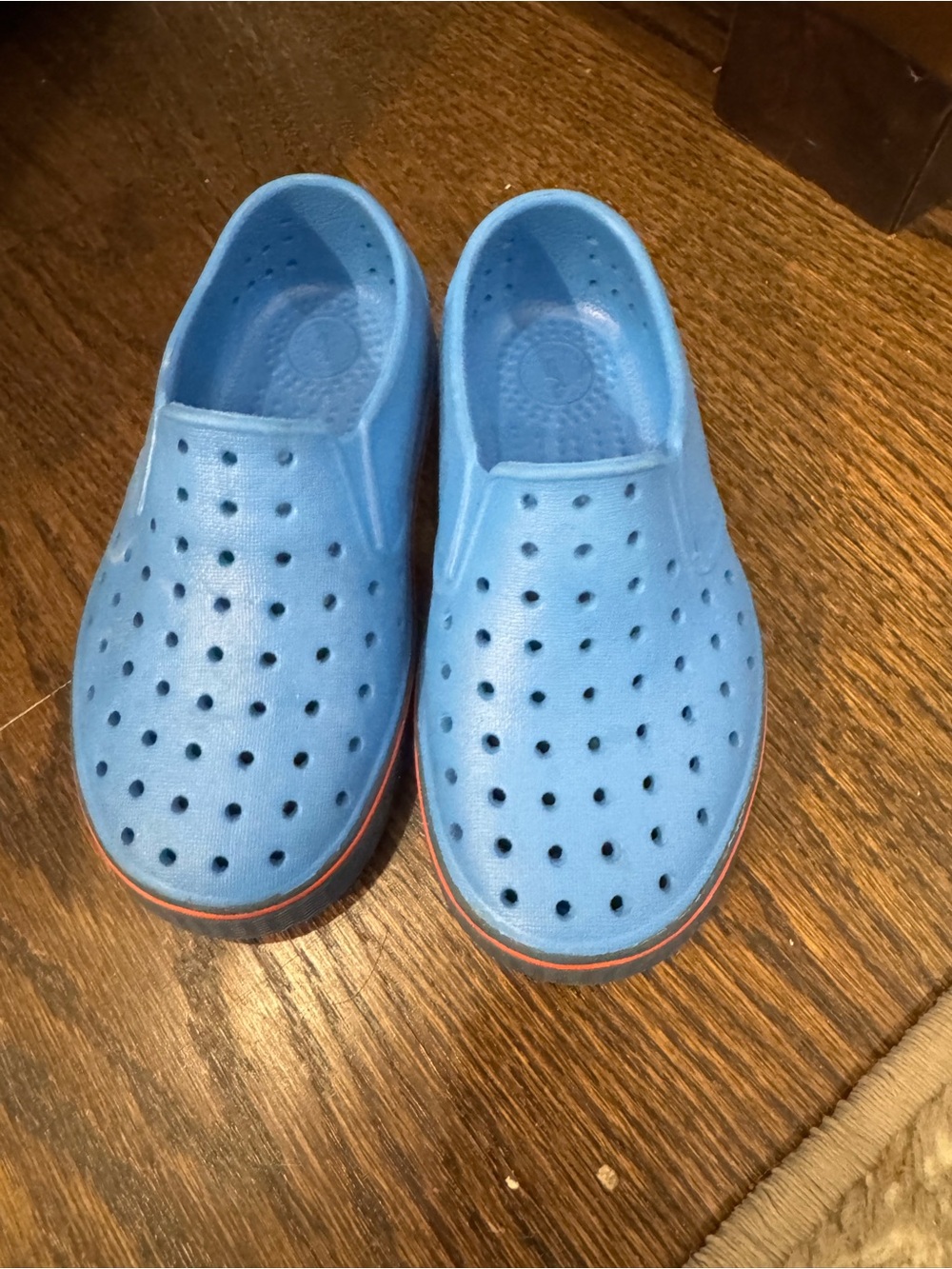 Native Kids Light Blue Slip-On Water Shoes